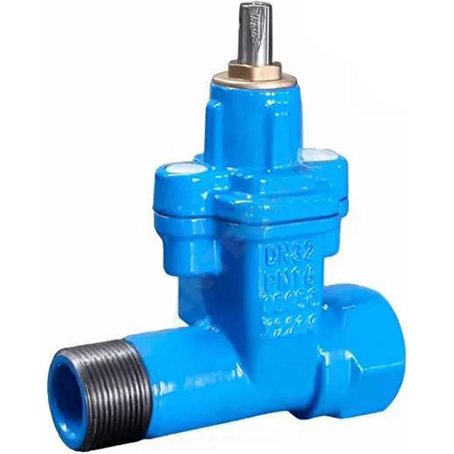 Задвижка ответвительная Benarmo DN 40х50 PN 16 1 1/2"х2" ВР/НР под Т-ключ с невыдвижным шпинделем, уплотнение - NBR