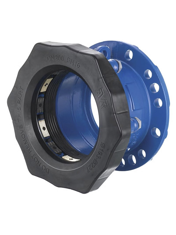 Фланцевый адаптер AVK 633/00 SUPA MAXI DN 100/132-159 PN 16 универсальный фиксирующего типа для всех видов труб