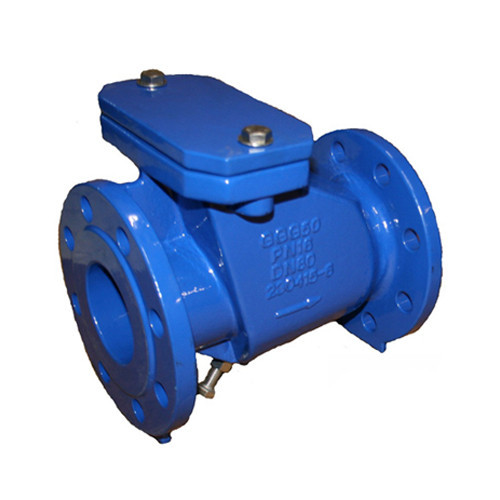 Клапан обратный ABRA D-023 DN 80 PN 16/10 канализационный поворотный фланцевый