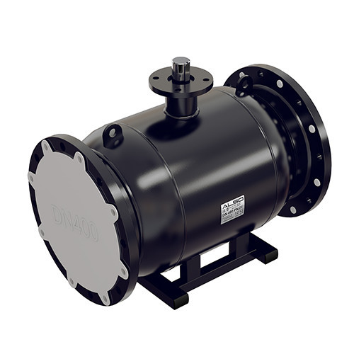 Кран шаровой ALSO КШ.П.Р.600.25-01 Ду 600 Ру 25 с редуктором стандартнопроходный под приварку