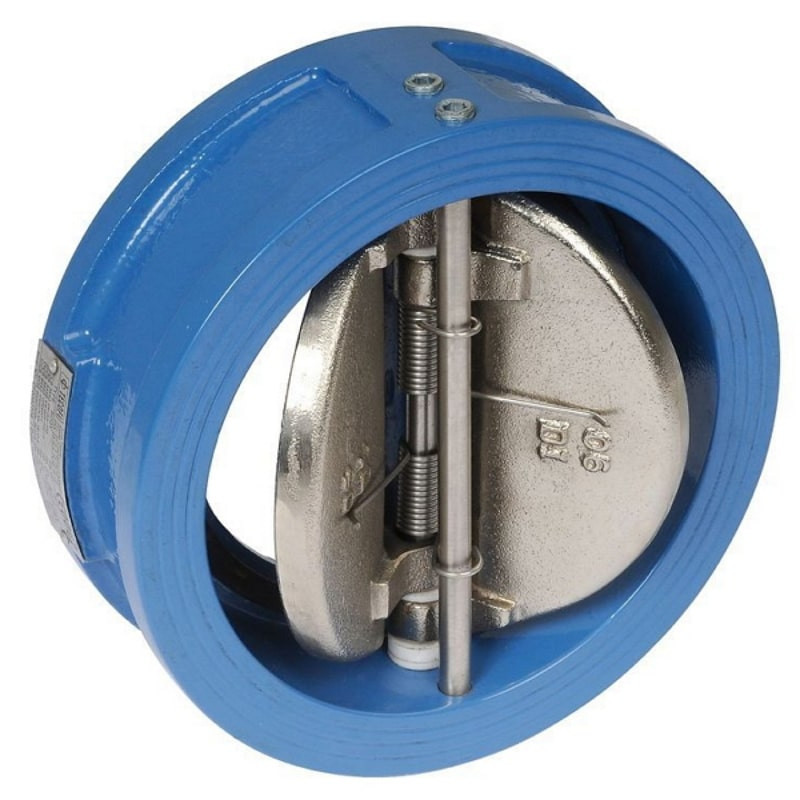 Клапан Tecofi CB3448N DN 80 обратный двухстворчатый межфланцевый PN 16