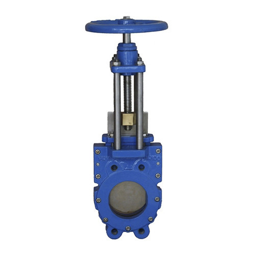 Задвижка шиберная ABRA KV-01 DN 50 PN 16/10 чугунная фланцевая с редуктором