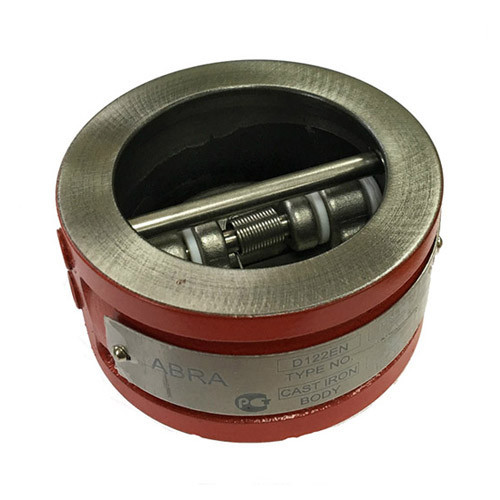 Клапан обратный ABRA D-122 DN 80 PN 16/10 двустворчатый межфланцевый