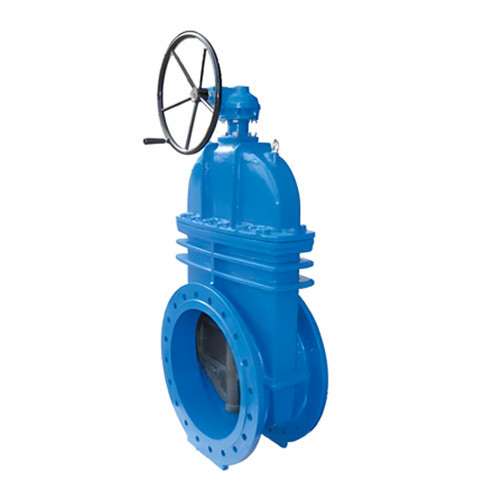 Задвижка клиновая ABRA A40-G DN 125 PN 16/10 чугунная фланцевая с редуктором