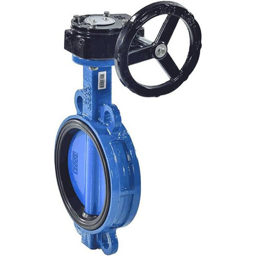 Затвор дисковый чугунный Benarmo 2010R DN 250 PN 10/16 поворотный межфланцевый с редуктором EURO