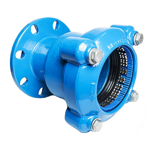 Фланец фиксирующий универсальный UR-CAST UR-10 DN 50 (46-70 мм) PN 10/16 чугунный