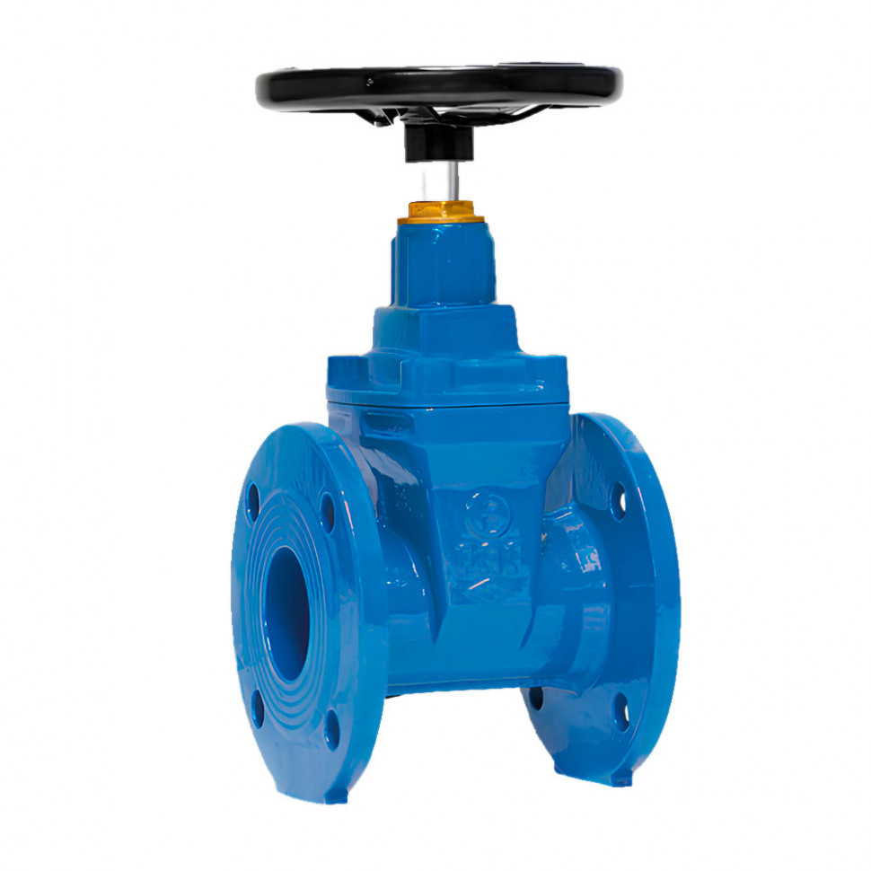 Задвижка FAF 6010 DN 150 PN 10 фланцевая клиновая чугунная под штурва…