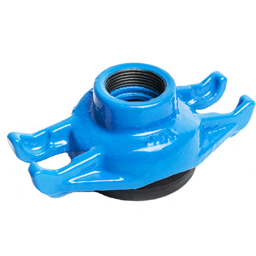 Отвод седловой резьбовой UR-CAST UR-60 2 1/2" х 125-700 мм PN 16 чугу…
