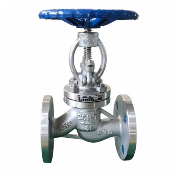 Клапан запорный 15нж22нж Ду 15 Ру 40 стальной фланцевый