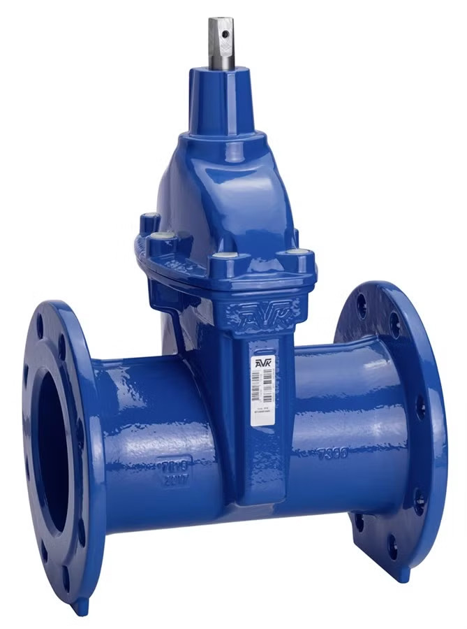 Задвижка AVK 50/60 DN 80 PN 10/16 клиновая фланцевая