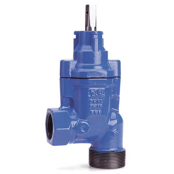 Задвижка AVK 11/00 DN 25-1 1/4" PN 16 ответвительная с наружной и внутренней резьбой угловая