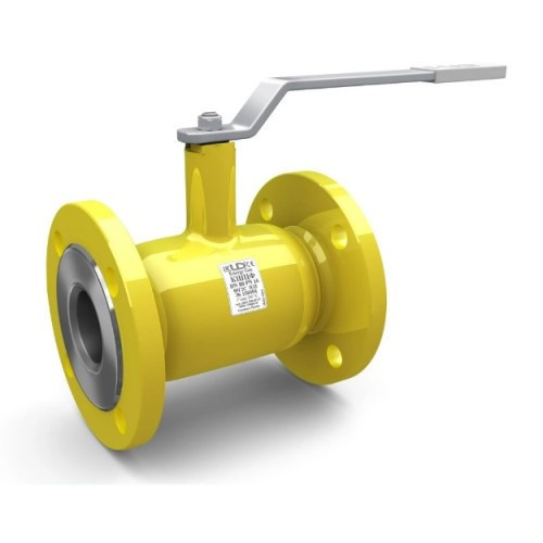 Кран шаровой цельносварной LD КШ.Ц.Ф.GAS.150/125.016.Н/П.01 Ду 150/125 Ру 16 нержавеющий неполнопроходный фланцевый