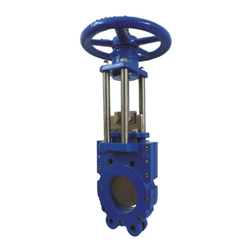 Задвижка шиберная ABRA KV-02 DN 80 PN 16/10 чугунная фланцевая с редуктором