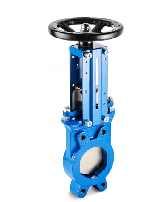 Задвижка GROSS DN 600 PN 3 шиберная с невыдвижным шпинделем c маховиком
