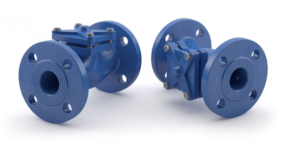 Клапан Tecofi CS3240 DN 20 обратный подъемный фланцевый PN 13,6