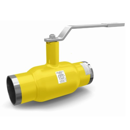 Кран шаровой цельносварной LD КШ.Ц.П.GAS.080/070.025.Н/П.01 Ду 80/70 Ру 25 нержавеющий неполнопроходный под приварку